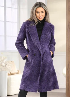 Mantel mit Knopfleiste