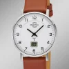 Master Time Damen-Lederarmbanduhr