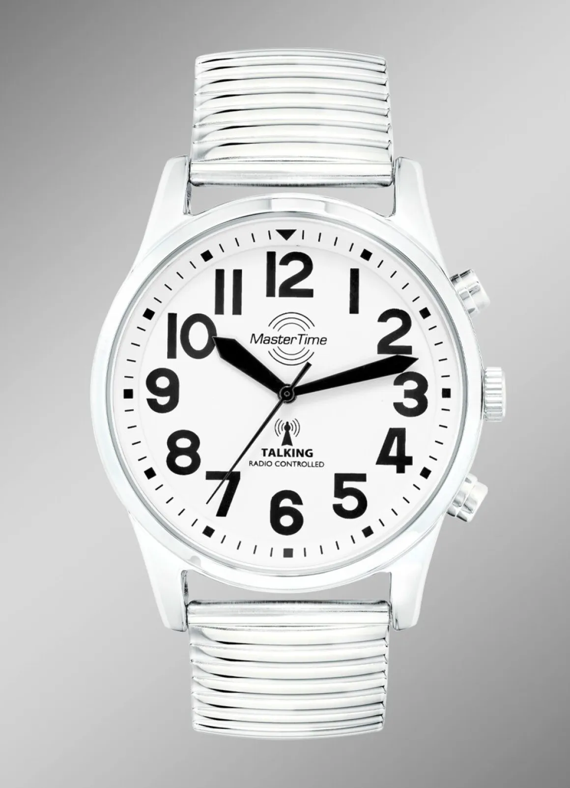 Master Time Funk-Herrenuhr mit sprechende Zeitansage