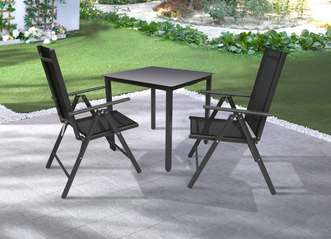 Möbelserie Miami aus wetterbeständigem Aluminium
