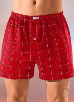 Mehrfachpack Boxershorts mit knöpfbarem Eingriff, bunt
