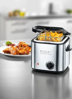 Mini-Fritteuse - ideal für 1-2 Personen