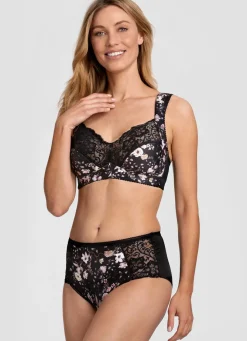 Miss Mary Slip mit farbharmonischem Floraldessin