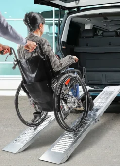 Mobile Auffahrrampe