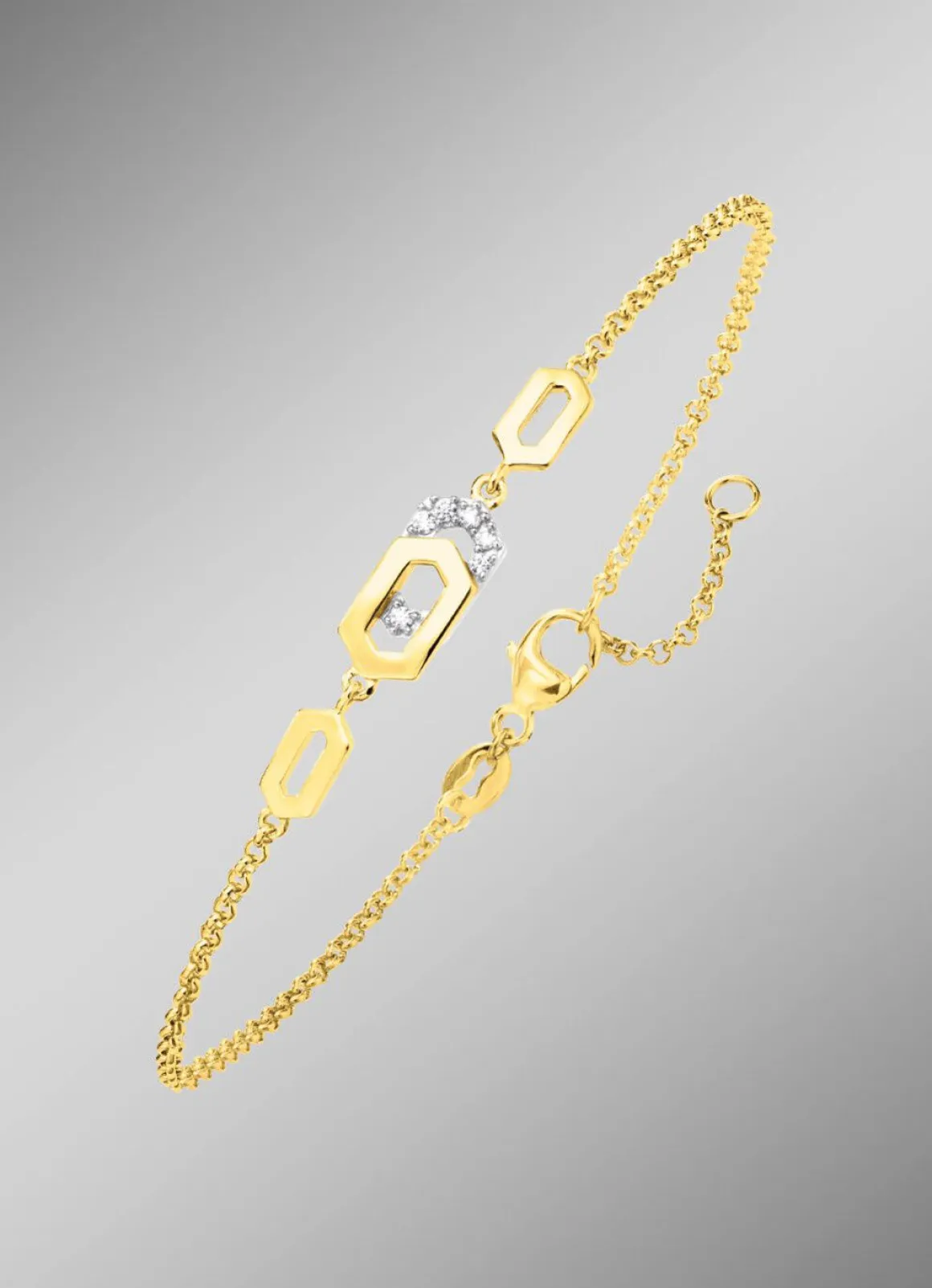 Modernes Armband mit Zirkonia