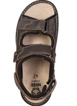Mubb, klassische Herren-Sandalen, Weite H, mit herausnehmbarem Fußbett
