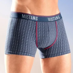 Mustang, Dreierpack Pants, kariert