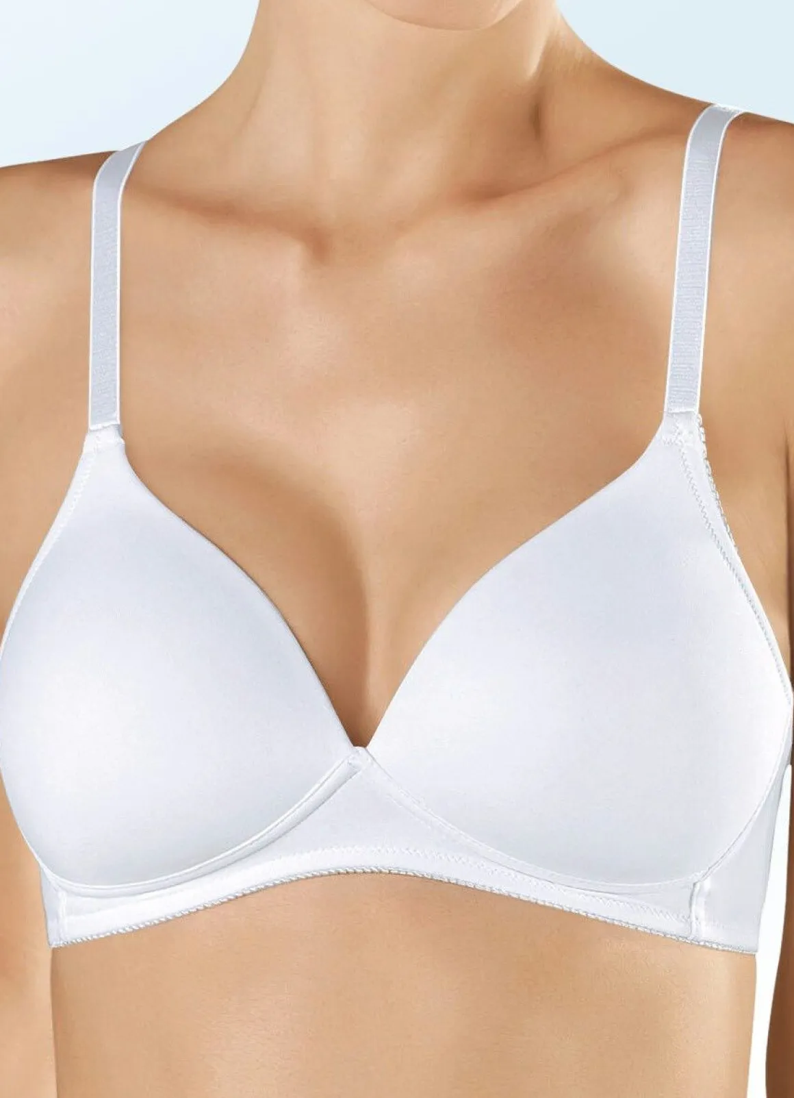 Naturana Zweierpack BH mit gepolsterten Cups