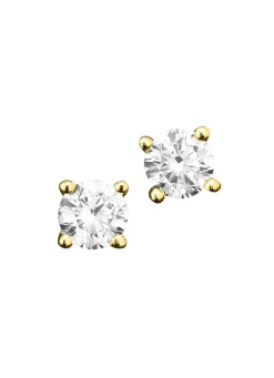 Ohrstecker in Weißgold mit Brillant