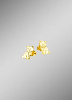 Ohrstecker mit Katze