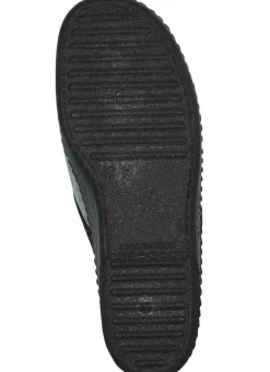 Pantoffel aus weichem Veloursmaterial