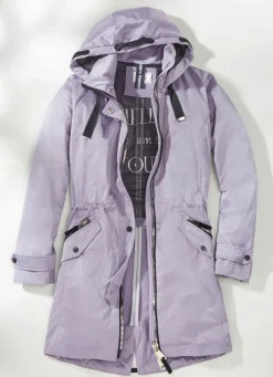 Parka mt dekorativem Zierband