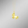 Pferde-Anhänger aus Gold