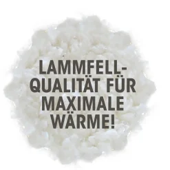 Plüsch-Hausschuhe in Wildleder-Optik