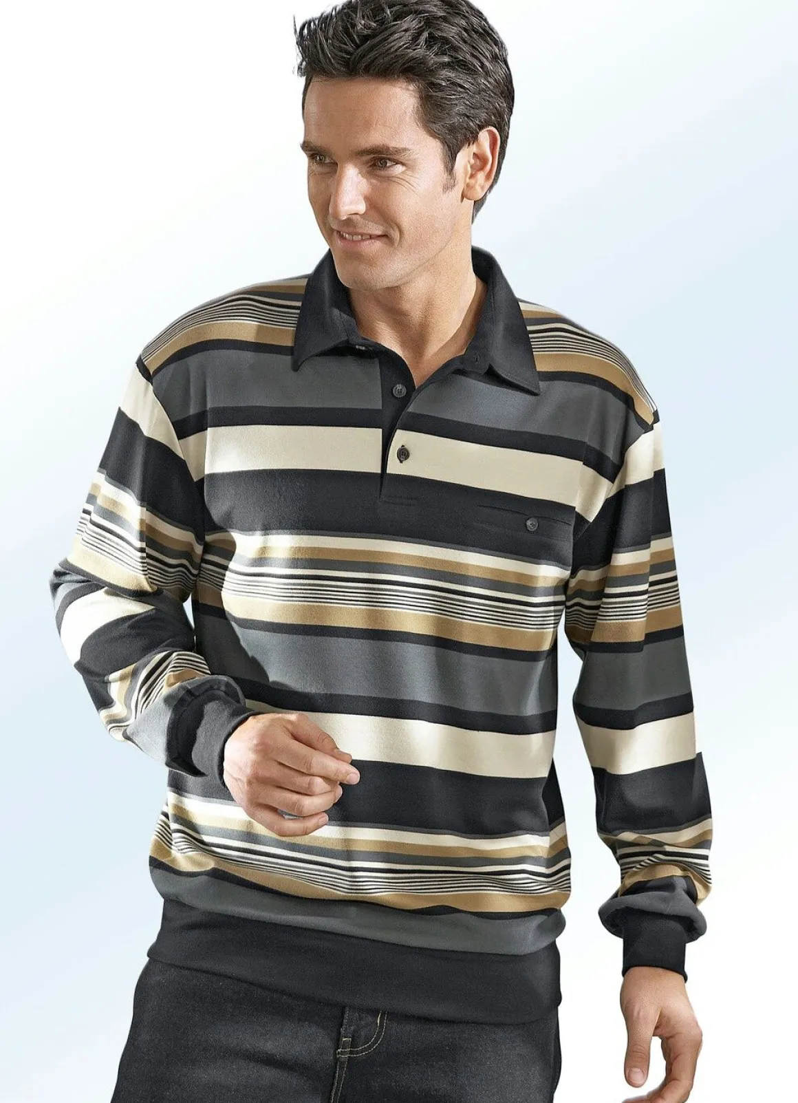 Poloshirt in 3 Farben