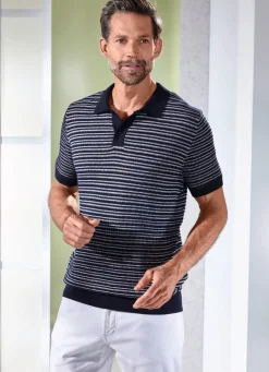 Poloshirt in Strickqualität