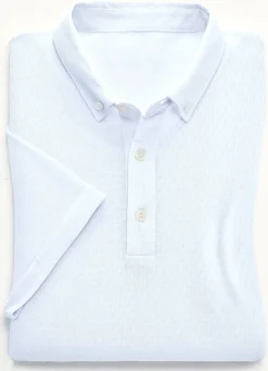 Poloshirt in Struktur-Qualität