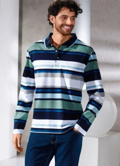 Poloshirt mit Seitenschlitzen