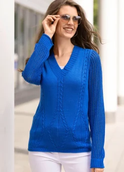 Pullover aus Bändchengarn