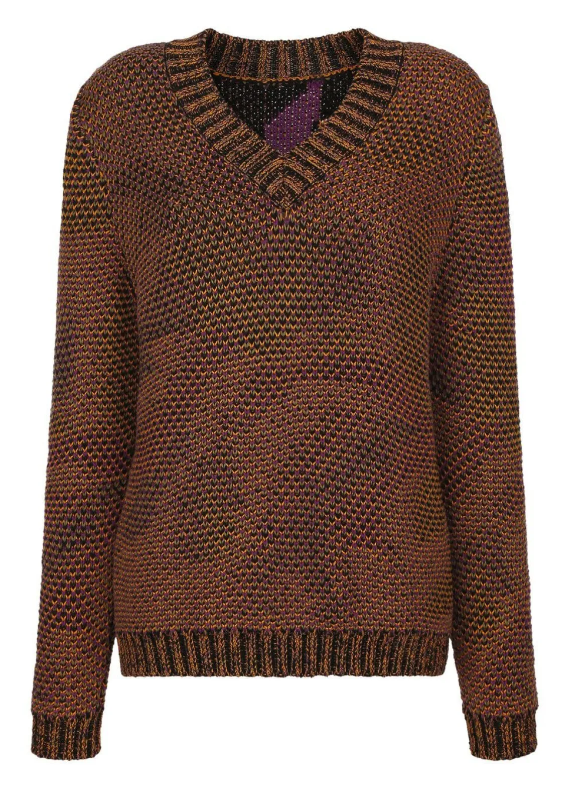 Pullover in Grobstrick