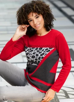 Pullover in Jacquard-Dessin