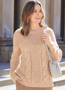 Pullover mit Alpaka