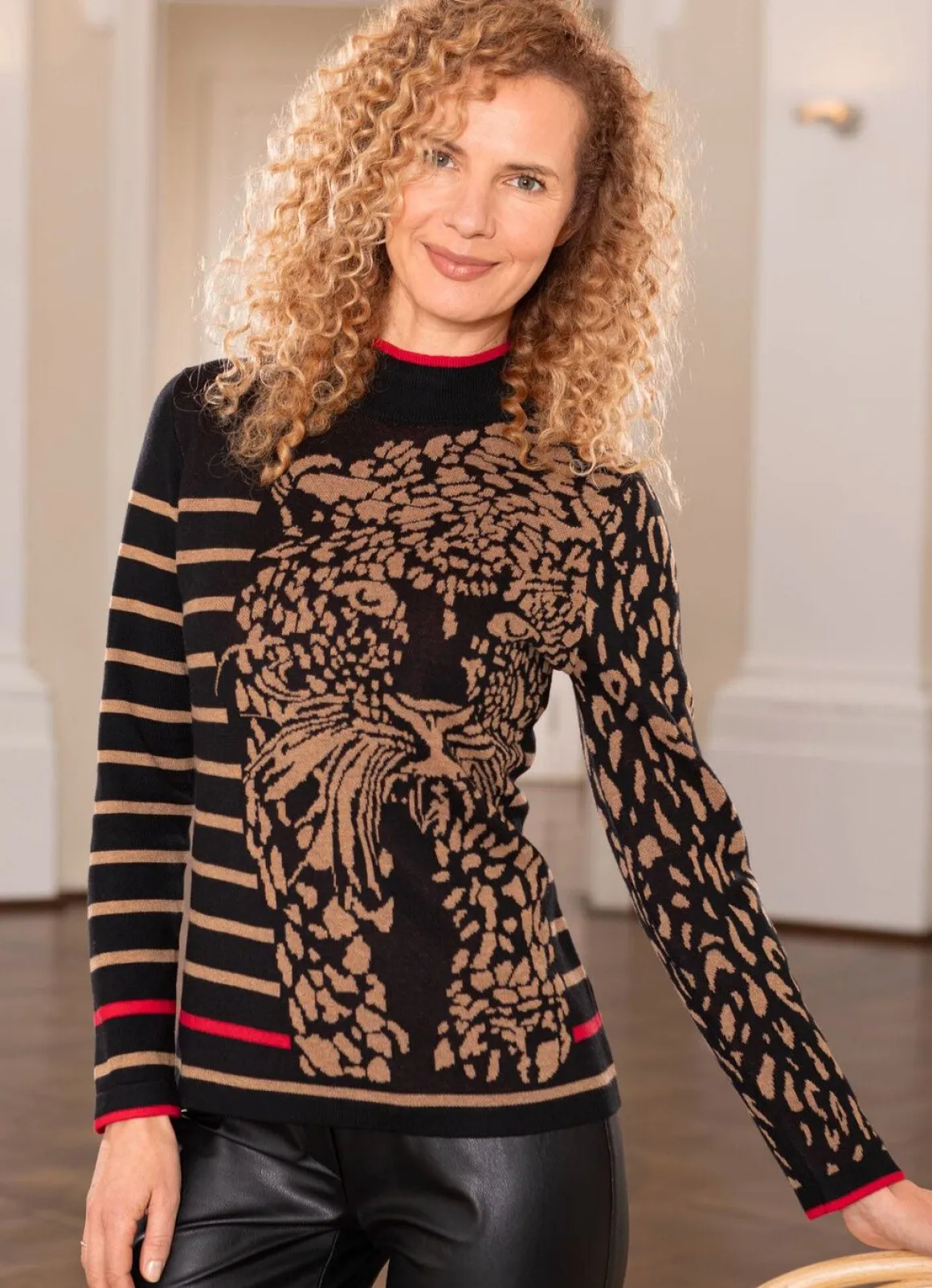 Pullover mit weichem Griff