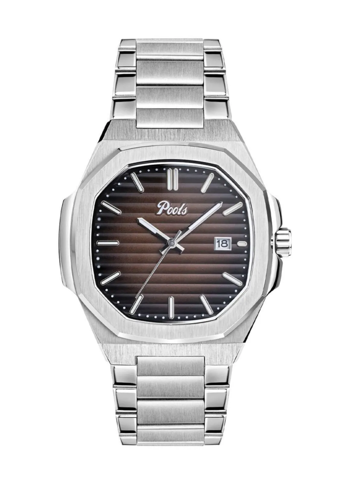 Quartz-Herrenuhr aus Edelstahl