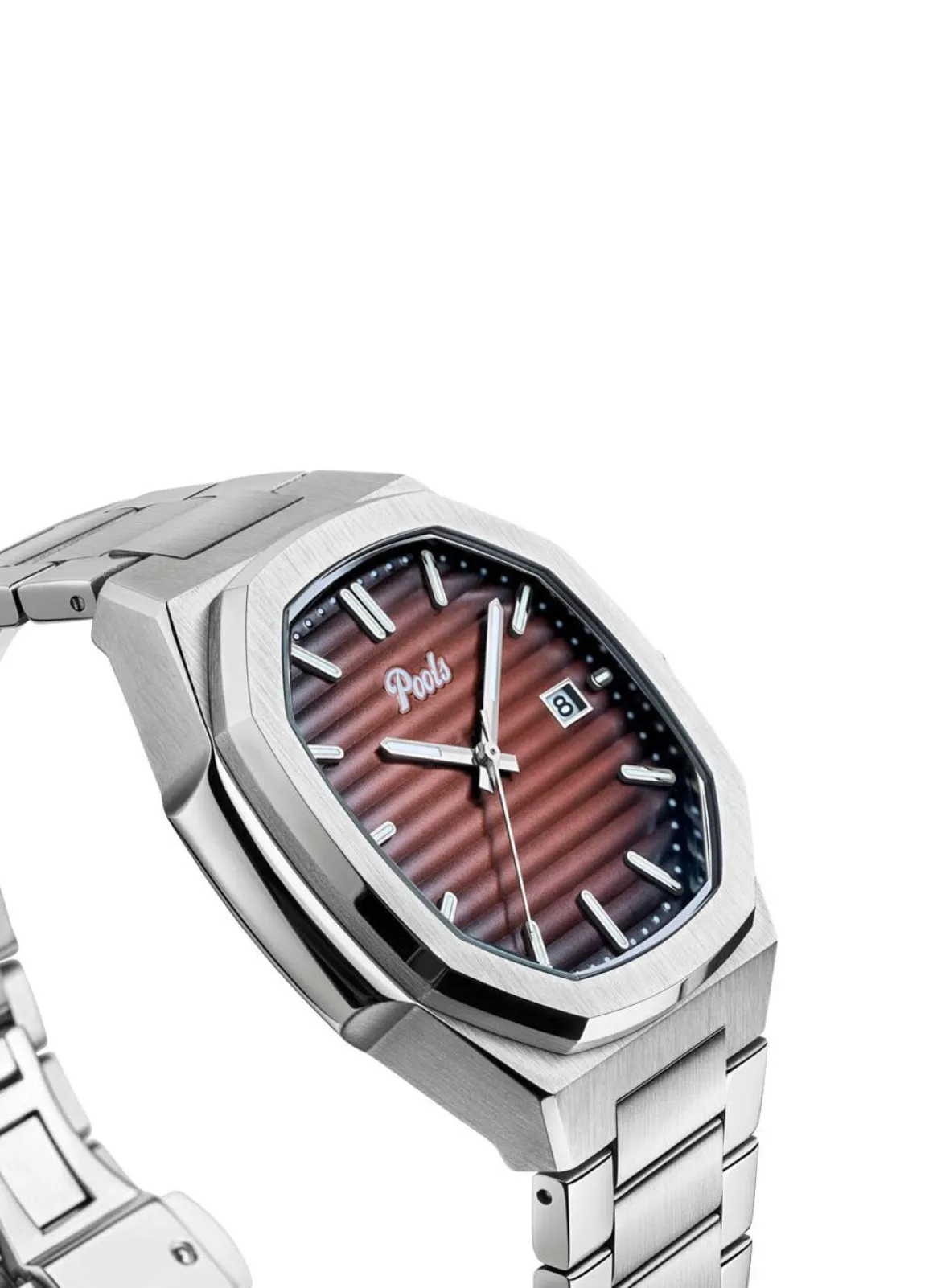 Quartz-Herrenuhr aus Edelstahl