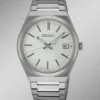 Quarz-Herrenuhr mit Edelstahlbandgehäuse