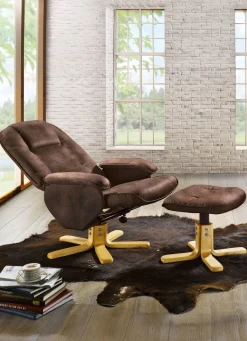 Relax-Sessel mit Hocker