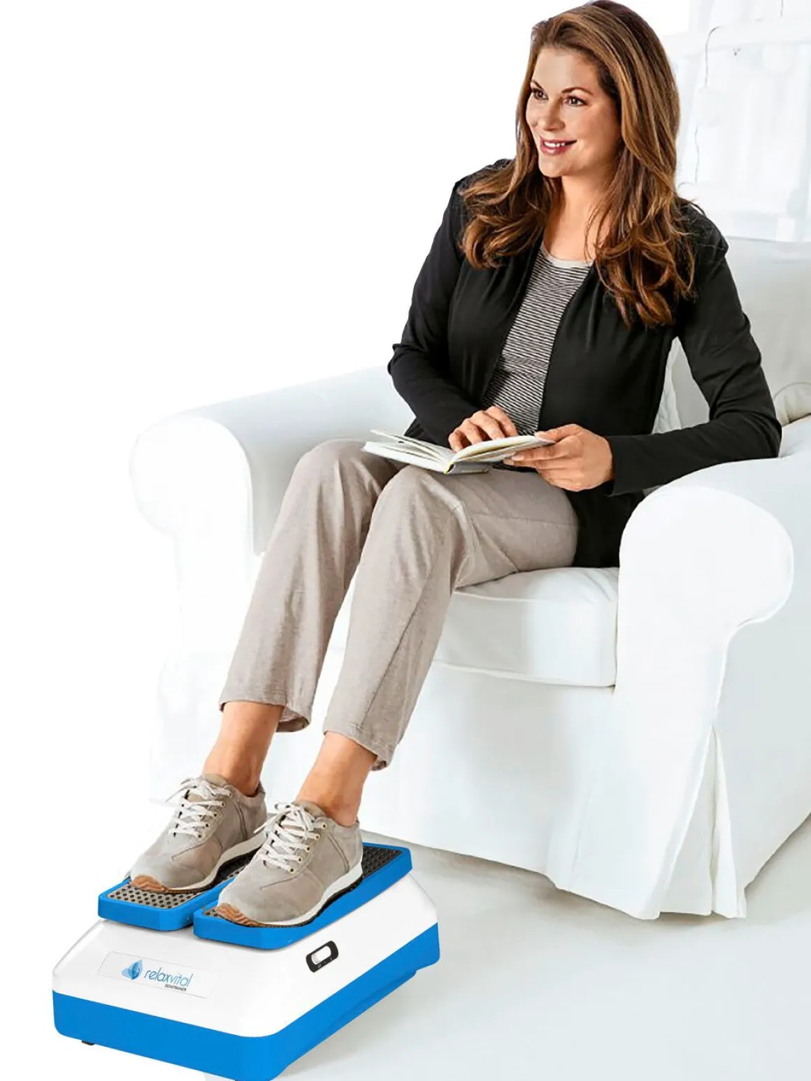 Relaxvital Beintrainer bringt Beine und Kreislauf in Schwung