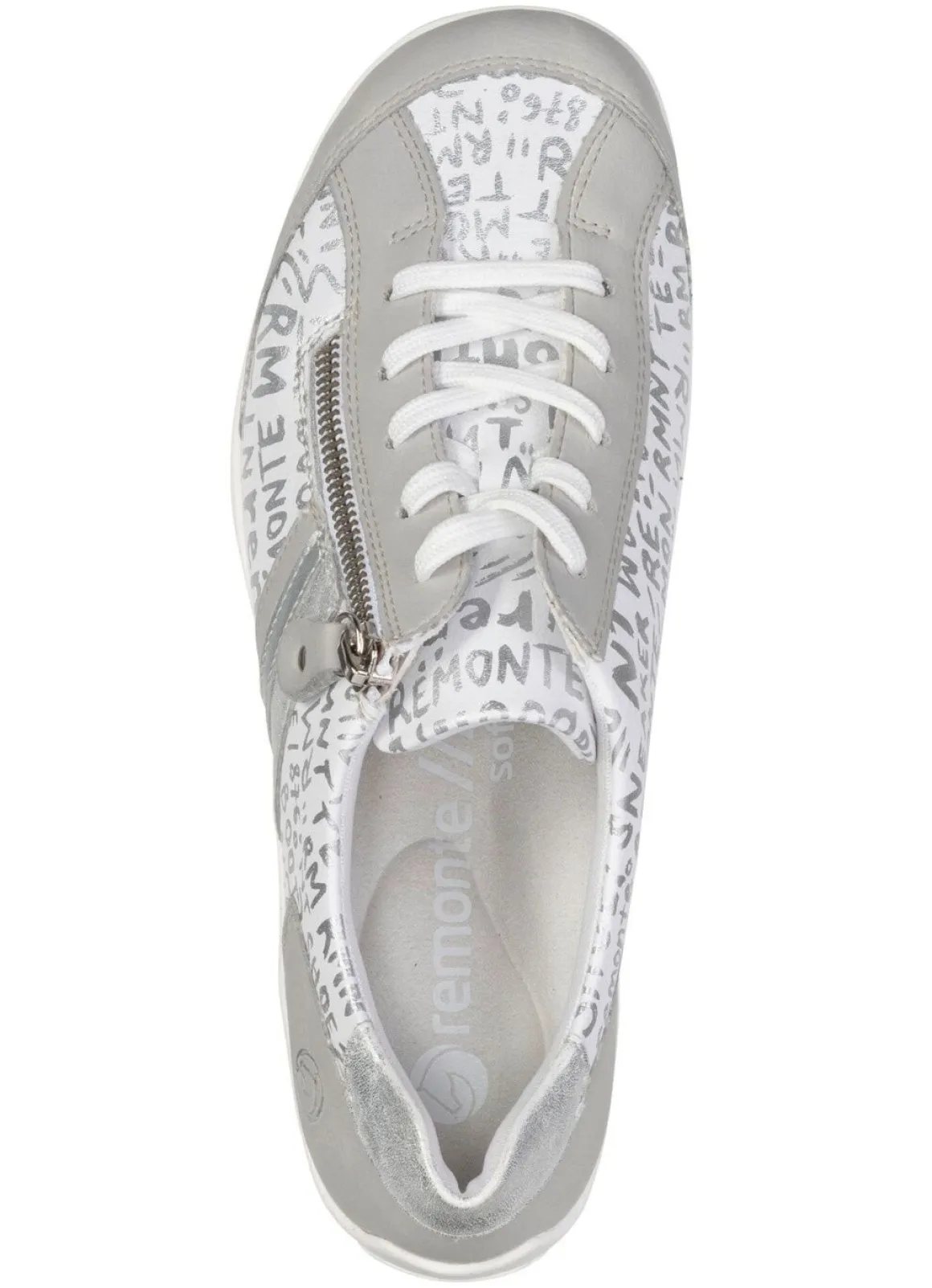 Remonte, bequeme Damen-Sneaker, Weite G, mit herausnehmbarem Fußbett