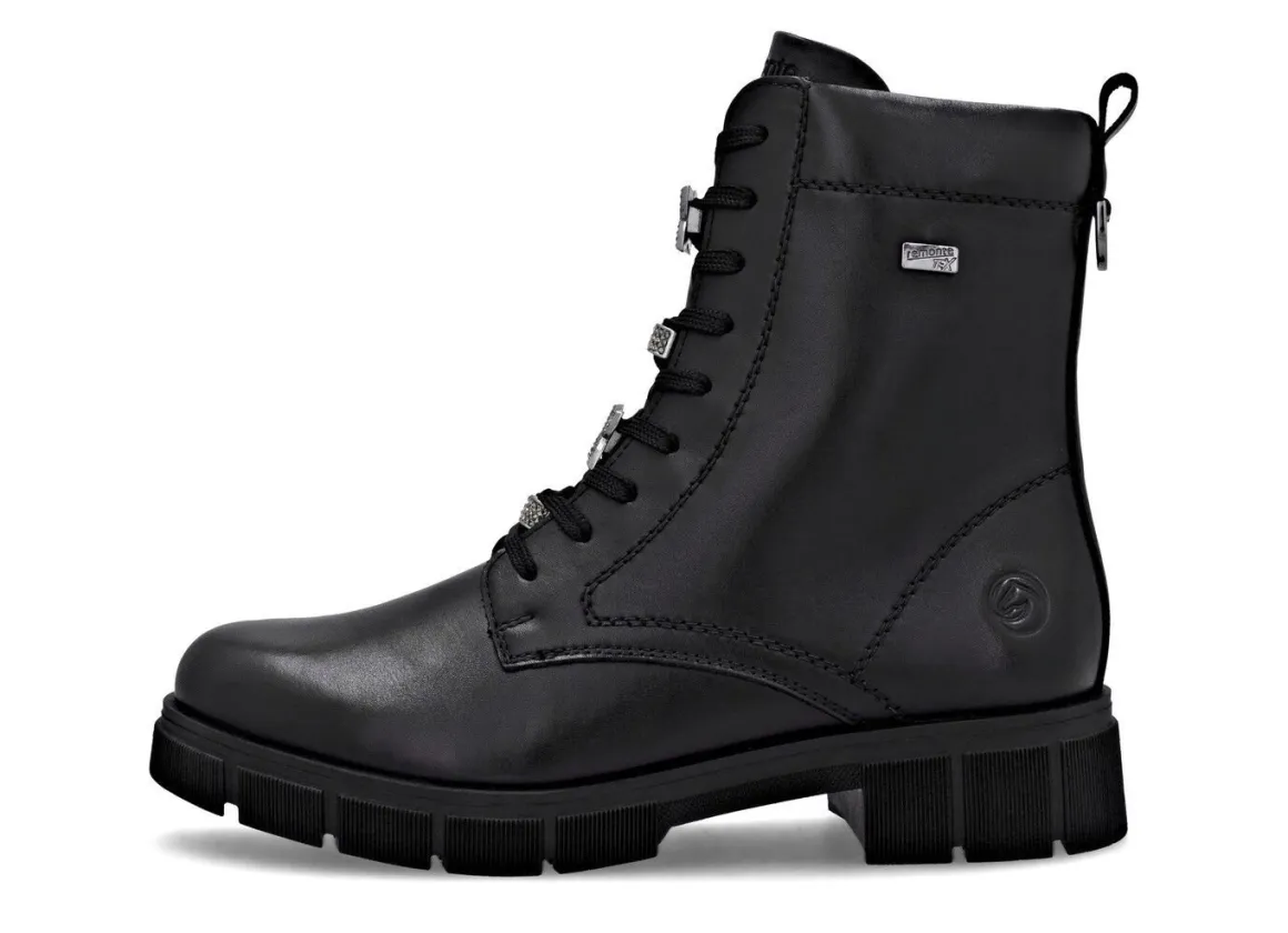 Remonte, schicke Damen-Stiefeletten, Winterschuhe, Weite G, mit Reißverschluss