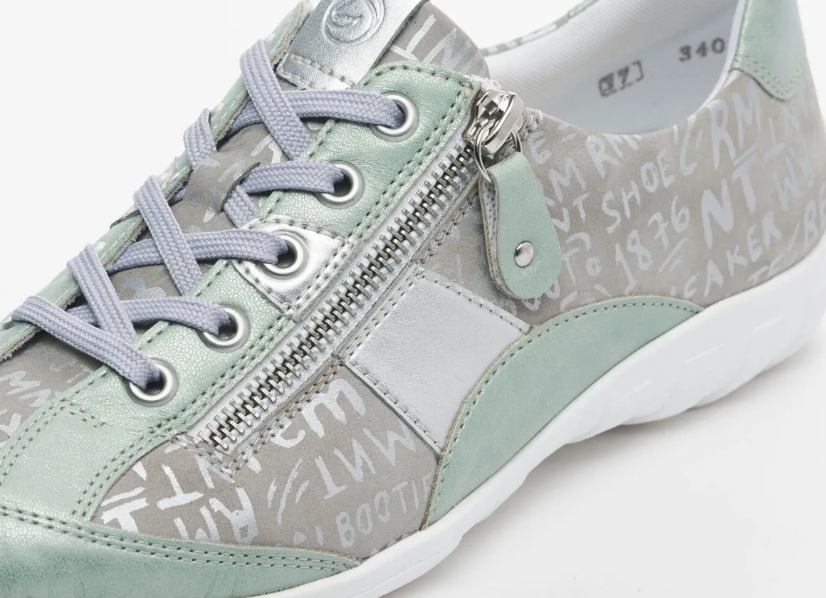 Remonte Sneaker mit bedruckten Besätzen