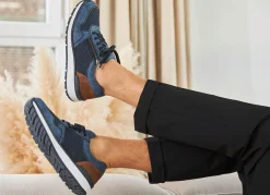 Rieker, bequeme Herren-Sneaker, Weite H, mit herausnehmbarem Fußbett