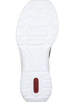 Rieker, sportliche Damen-Sneaker, mit MemoSoft Decksohle