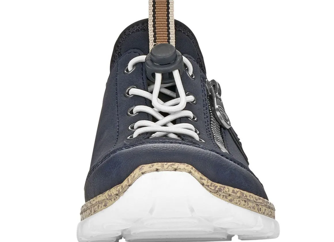 Rieker, sportliche Damen-Sneaker, mit MemoSoft Decksohle