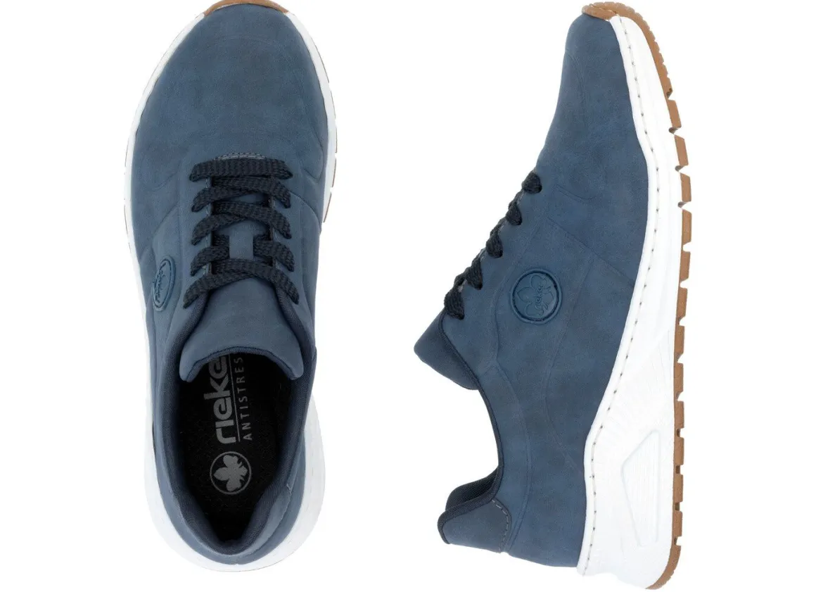 Rieker, stylische Damen-Sneaker, Weite H, mit herausnehmbarem Fußbett
