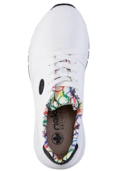 Rieker, stylische Damen-Sneaker, Weite H, mit herausnehmbarem Fußbett