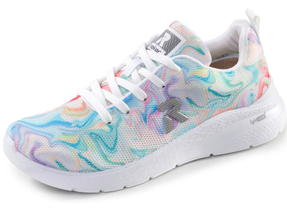 Rieker, stylische Damen-Sneaker, mit herausnehmbarem Fußbett