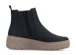 Rieker, trendige Damen-Boots, Winterschuhe, mit herausnehmbarem Fußbett
