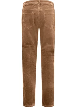 Samtweiche Hose in 5-Pocket-Form