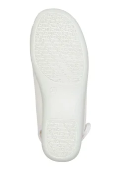 Sandale aus elastischem Textilmaterial