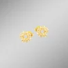 Schicke Ohrstecker im Blumen-Design