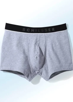 Schiesser Dreierpack Pants mit Elastikbund