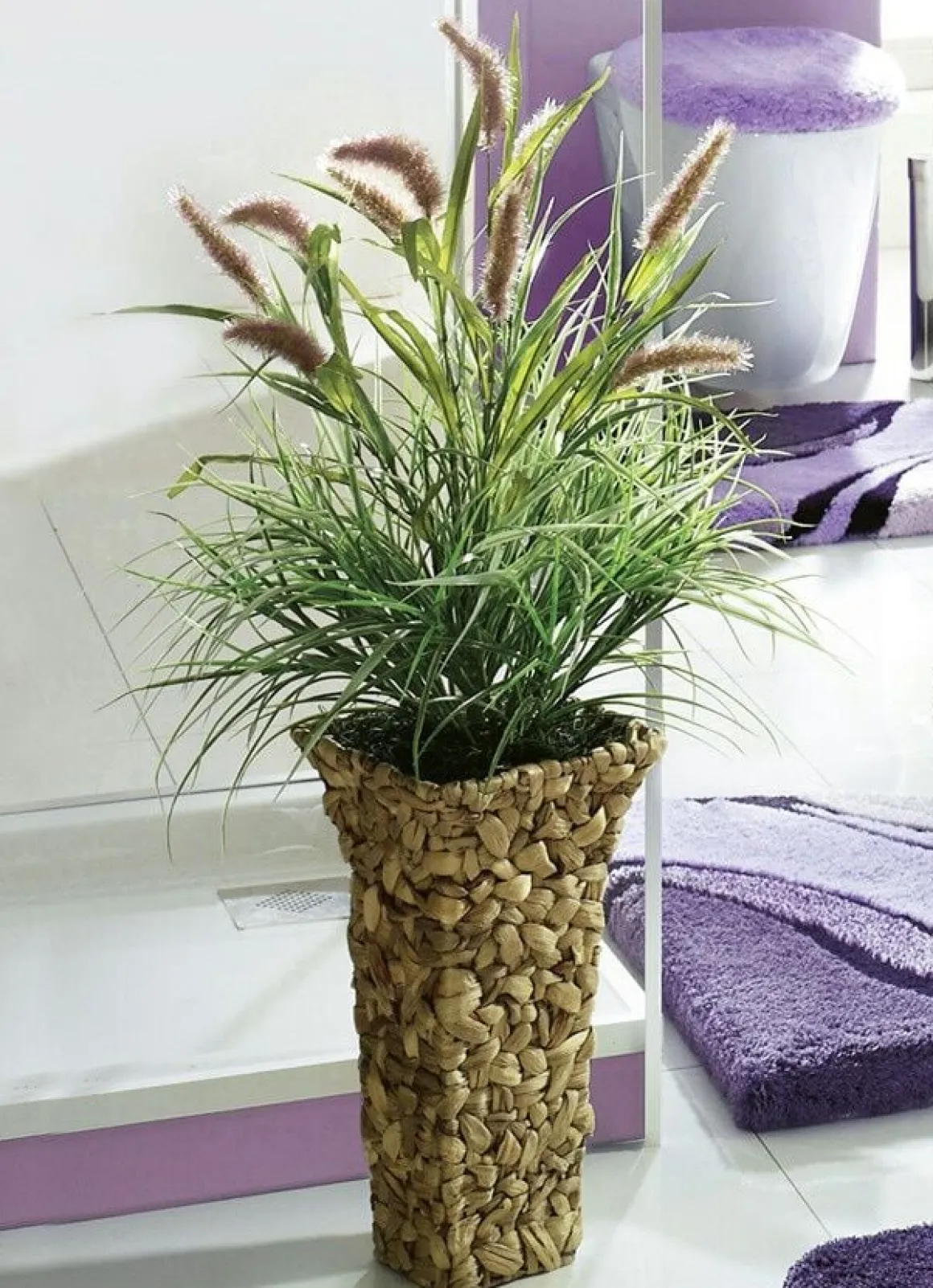 Schilfgras in Vase