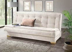 Schlafsofa mit Bettkasten für eine erholsame Auszeit