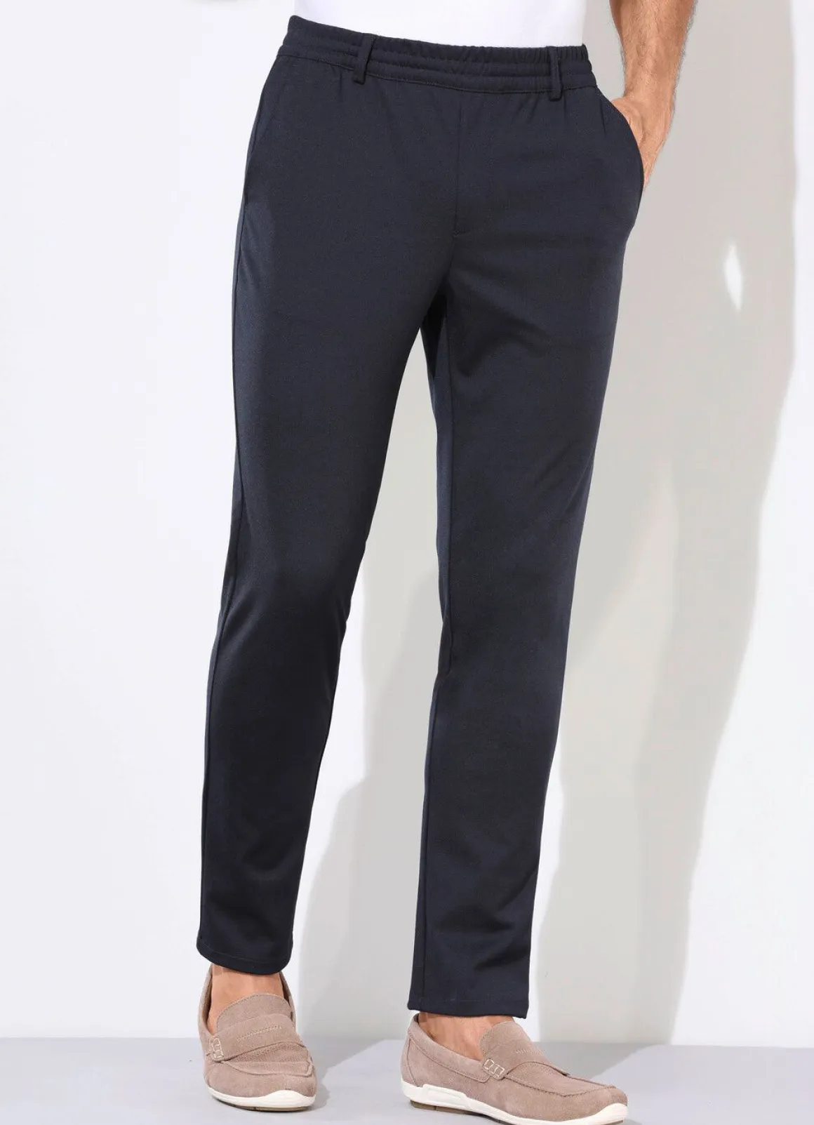 Schlupfhose mit Gummibund in 3 Farben