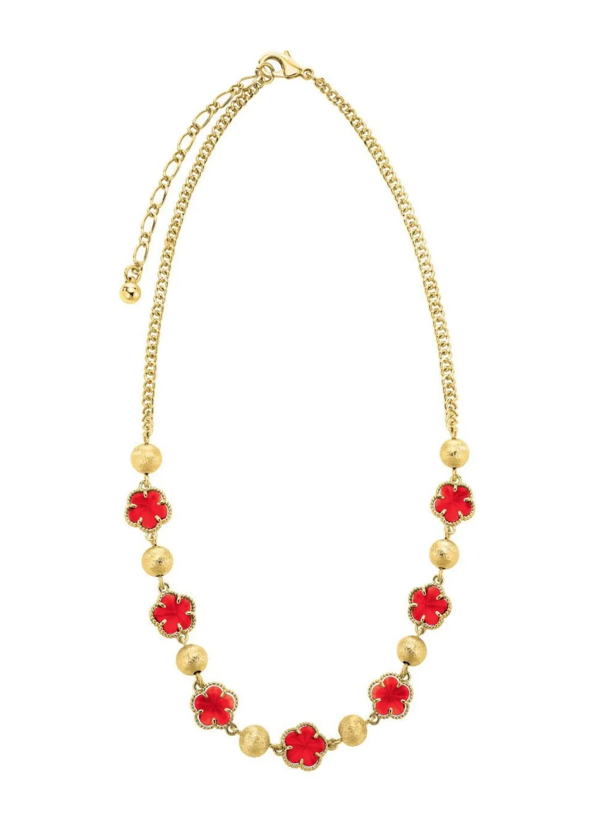 Schmuckset, 3-teilig, im Blumendesign